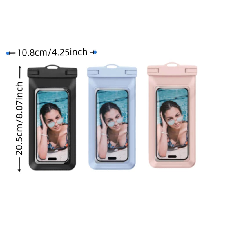 Waterproof phone pouch for iPhones 13, 14, 15