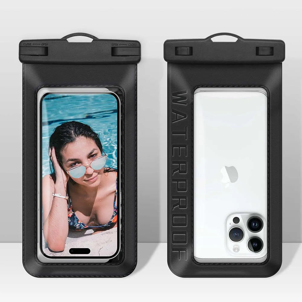 Waterproof phone pouch for iPhones 13, 14, 15