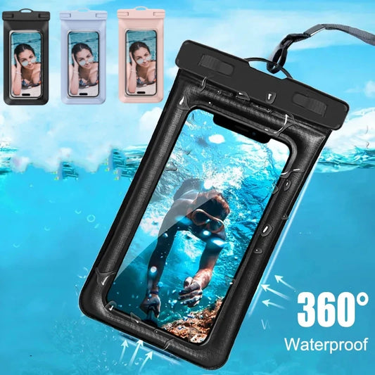Waterproof phone pouch for iPhones 13, 14, 15