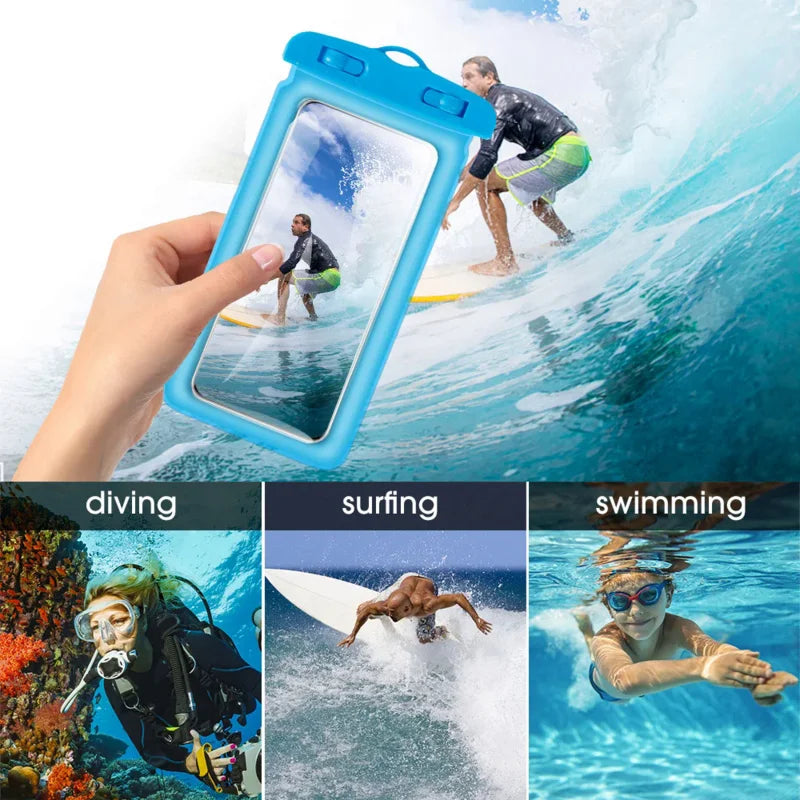 Waterproof phone pouch for iPhones 13, 14, 15